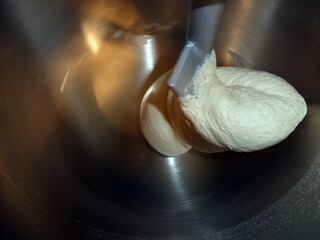 Brotteig am Knethaken