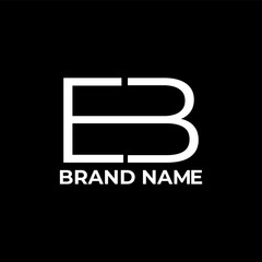 EB initial logo vector