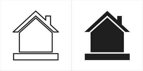 House icon, representing home, real estate, and property