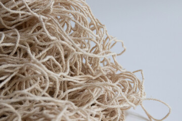 Texture and pattern of Tangled Threads