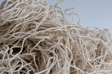 Texture and pattern of Tangled Threads