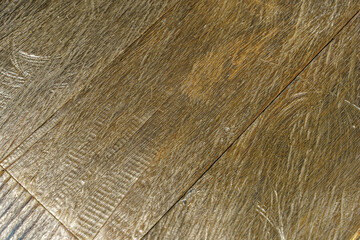 Dark Wooden Floor Texture. Natural Interior Design Background