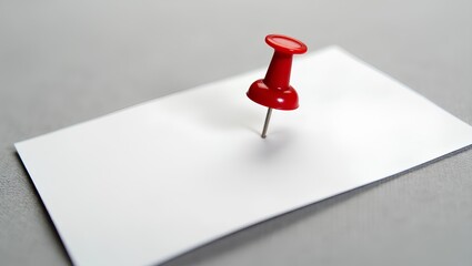 pin office, pin, paper, business, red, note, clip