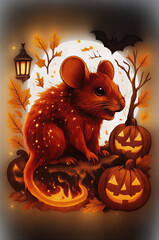 火鼠×ハロウィン