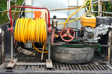 Agricultural Sprayer Engine Setup