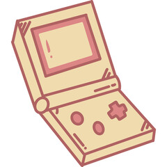 An arcade game machine console