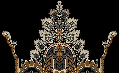 vintage floral ornament