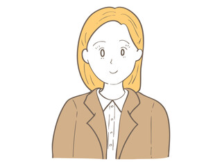 イラスト　女性　挿絵