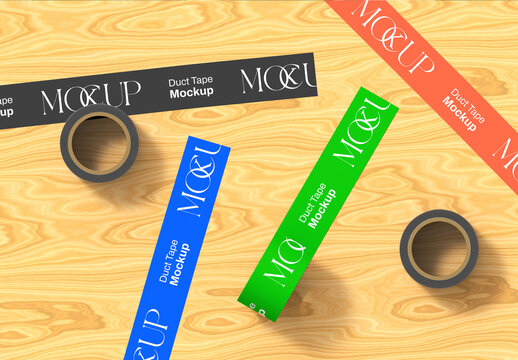 Stationery Adhesive Tap Mockup