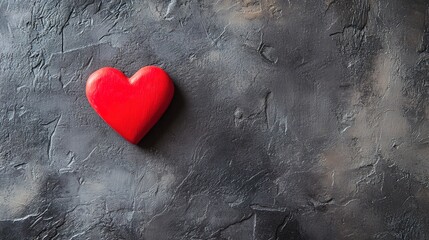 adoration. A red heart symbol stands out against a textured black background with a warm glow. wellbeing guides, coaching materials, designed for coaching and self-improvement content.