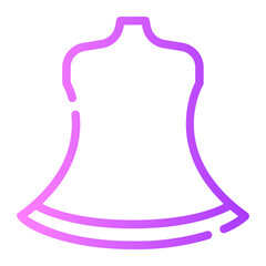 mannequin gradient icon