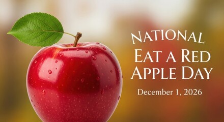 National Eat a Red Apple Day