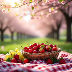 red apples in a basket