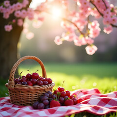 grapes in a basket