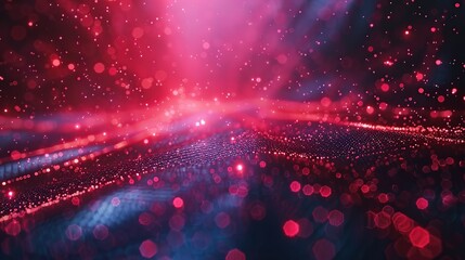 Abstract High-Tech Digital Design with Motion Lines and Network Grid in 8K Quality