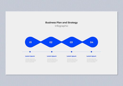 Minimalist Business Plan Infographic Template
