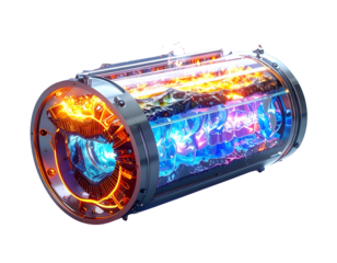 Next-Gen Fuel Cell Stack – Eco-Friendly Hydrogen Power PNG 