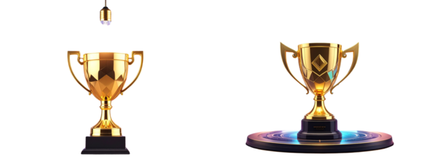 Sat of Futuristic Award-Winning Concept – Innovative Idea Illustration PNG