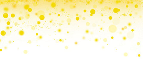 Golden Glitter Light Bokeh Effect PNG . Festive Decoration 