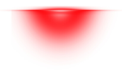 Bright red lens flare effect abstract shape glowing light source element illustration