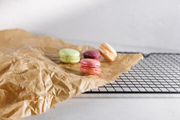 Macarons in Szene gesetzt - Süßes Statement