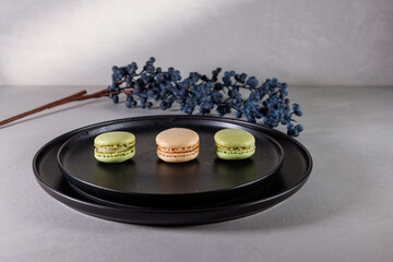 Macarons in Szene gesetzt - Süßes Statement