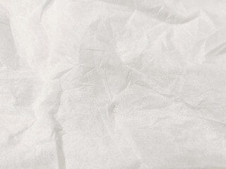 くしゃくしゃにシワのついた紙　拡大画像