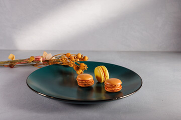 Macarons in Szene gesetzt - Süßes Statement