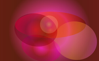 Dynamic Gradient Ellipses Abstract Background