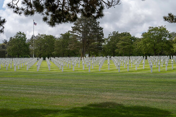 Cimetiere americain Normandie Colleville sur mer