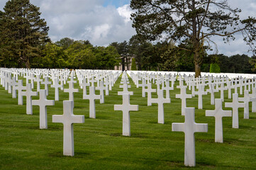 Cimetiere americain Normandie Colleville sur mer