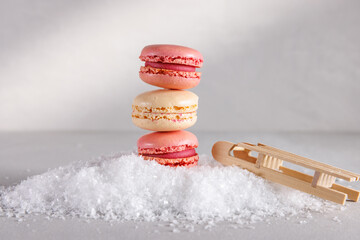 Macarons in Szene gesetzt - Süßes Statement