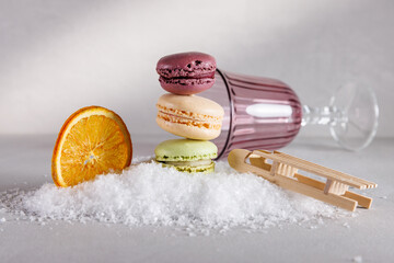 Macarons in Szene gesetzt - Süßes Statement
