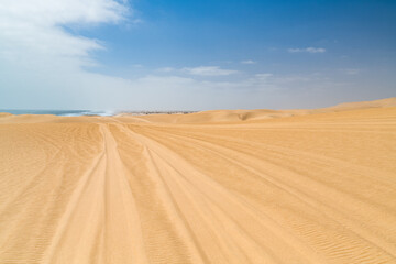Obraz premium Ein Nachmittag im Namib-Naukluft-Nationalpark