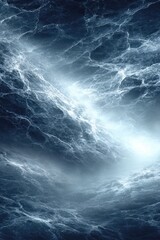Vivid abstract image of ocean waves with strong details and textures