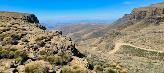 View of Sani Pass