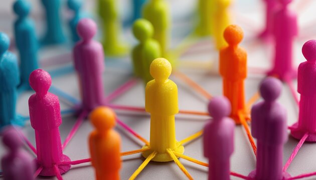 Organizational Structure, Social Network Of People, Integration Of Business And Technology For Better Coordination And Efficiency. - Powered by Adobe