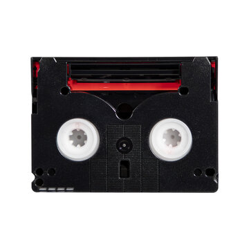 Vintage DVC Digital Video Cassette Tape, NTSC Format, Retro Home Video.