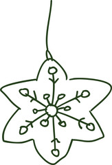 Hand Drawn Christmas Element