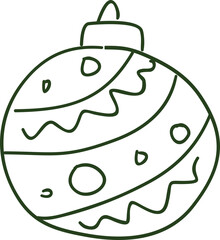 Hand Drawn Christmas Element