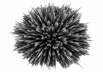 Naklejka premium Compressed Smoke Bloom Overlay