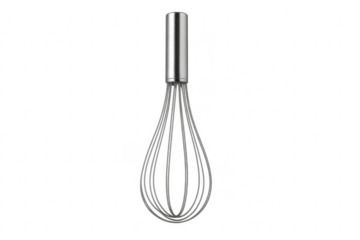 Metal whisk kitchen utensil for baking and cooking