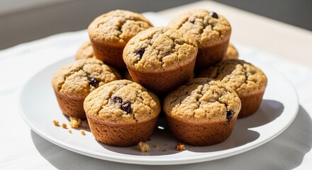 Mini Banana Muffins