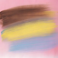 Horizontal Vintage Paint Brush Strokes Texture. Abstract Retro Color Palette Background. This texture is perfect for fashion, lifestyle, minimalist backgrounds, packaging, and creative graphic design.