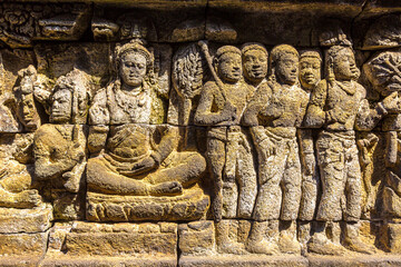 Borobudur temple Java