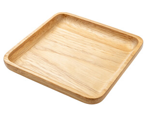 rectangular wooden plate