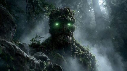  Ancient Forest God Emerging