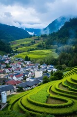 rice terraces in bali