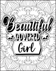 Bible Verse Quote Coloring Page for Adults. Bible Quote Mandala Coloring Page