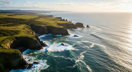 Futuristic Digital Business Growth Chart in Neon Cityscape with Wireframe Grid